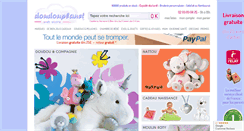 Desktop Screenshot of doudouplanet.com