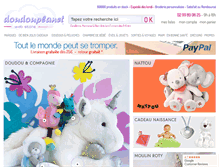 Tablet Screenshot of doudouplanet.com